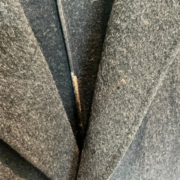 T by Alexander Wang Grey Alpaca Wool Car Coat size Medium - Picture 6 of 6